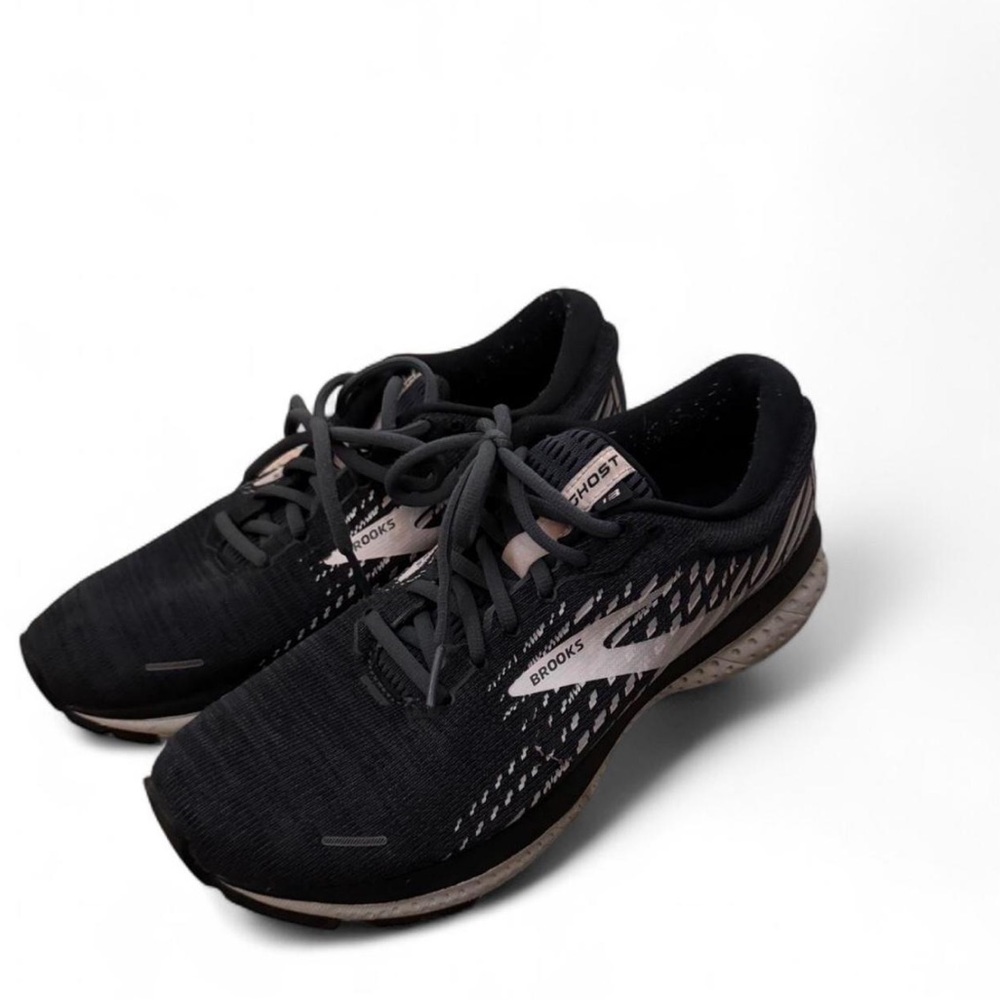 Brooks Black and White Athletic Shoes